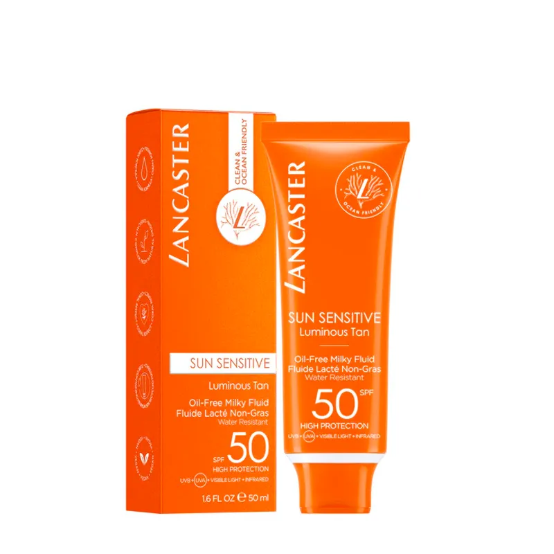 SOL SENSITIVE OIL FREE MILK SPF50 - LANCASTER | ESENNIA