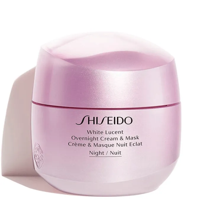 WHITE LUCENT OVERNIGHT CREAM & MASK - SHISEIDO | ESENNIA