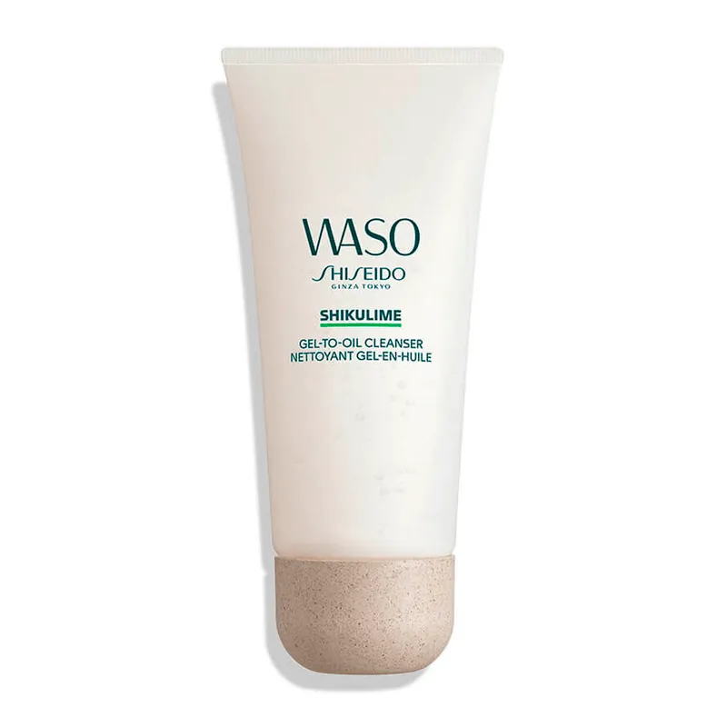 WASO SHIKULIME GEL-TO-OIL CLEANSER - SHISEIDO | ESENNIA