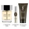 SET YSL L'HOMME EDT 100ML+10ML+GEL | ESENNIA