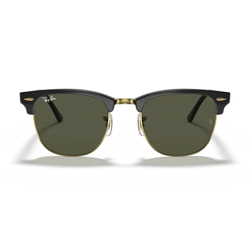RAYBAN Clubmaster W0365 - Negro sobre dorado | ESENNIA