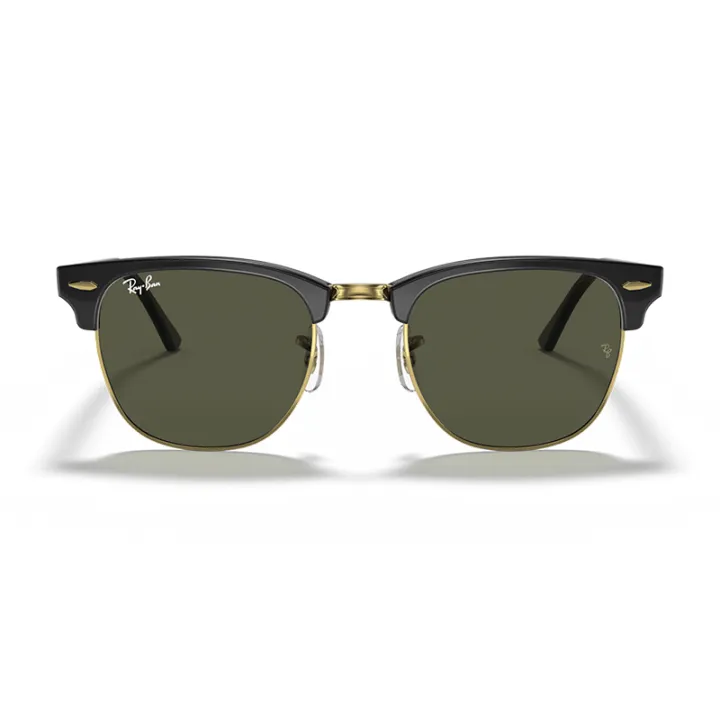 RAYBAN Clubmaster W0365 - Negro sobre dorado | ESENNIA