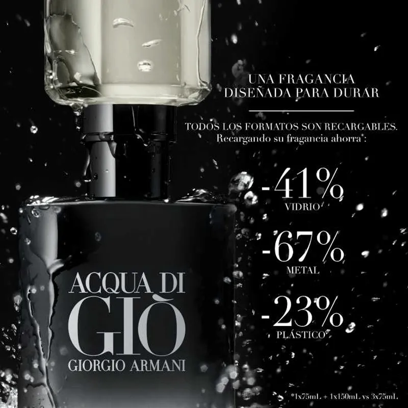 ACQUA DI GIO HOMME PARFUM REFILLABLE | ESENNIA