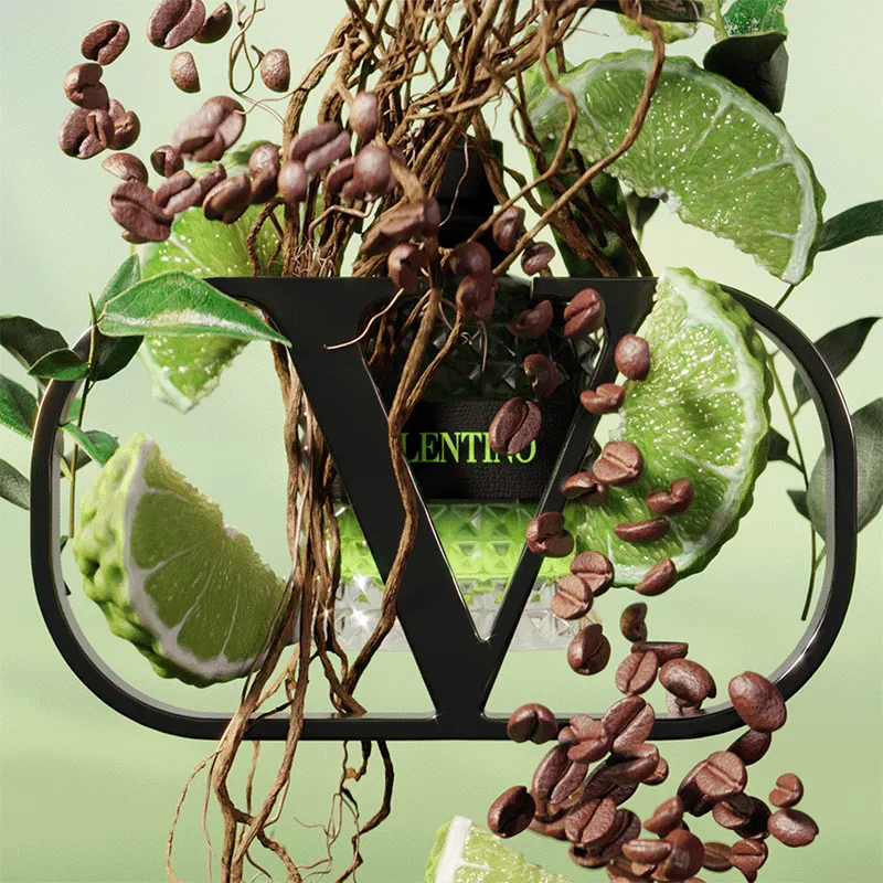 Valentino Uomo Born in Roma Green Stravaganza Valentino | ESENNIA