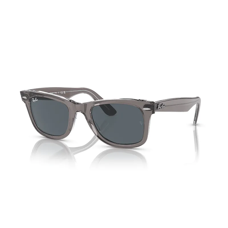 RAYBAN Wayfarer 1355R5 - Gris sobre transparente | ESENNIA