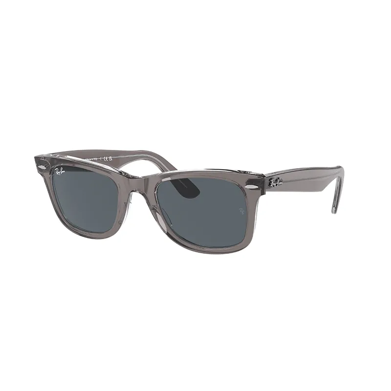 RAYBAN Wayfarer 1355R5 - Gris sobre transparente | ESENNIA