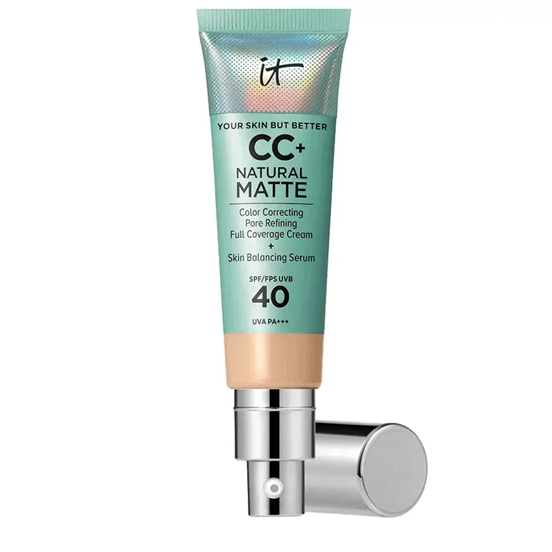 CC+ Cream Natural Matte con SPF 40 | Base de cobertura mate natural