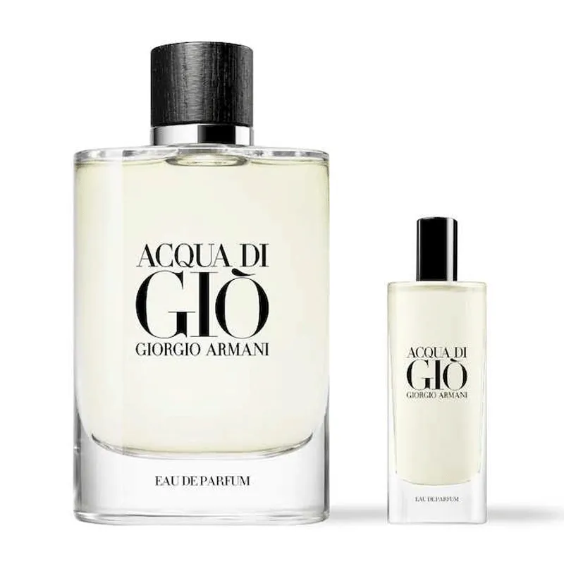 SET ARMANI ACQUA DI GIO H PARFUM 125 ML+V15 ML | ESENNIA