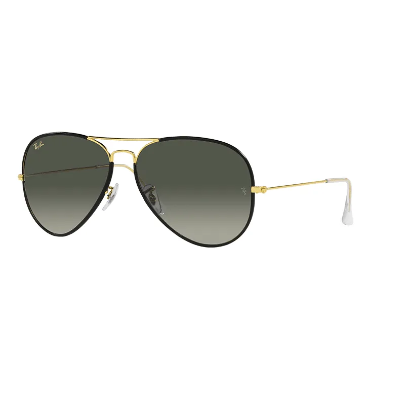 RAYBAN Aviator full color 919671 - Negro sobre dorado | ESENNIA