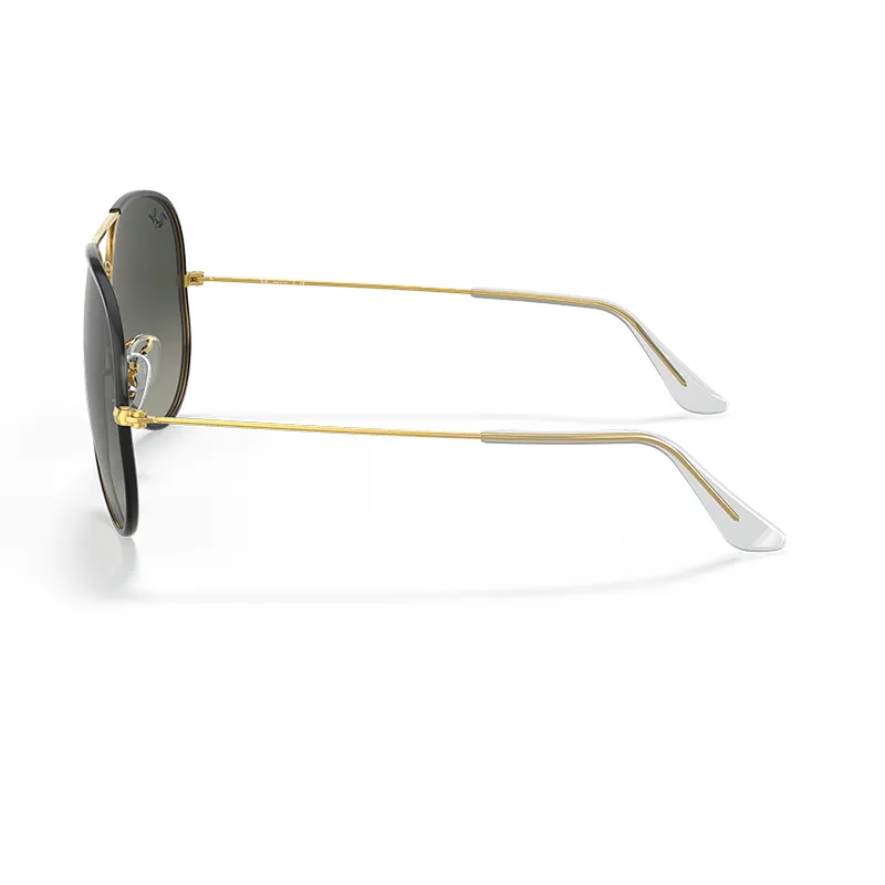RAYBAN Aviator full color 919671 - Negro sobre dorado | ESENNIA