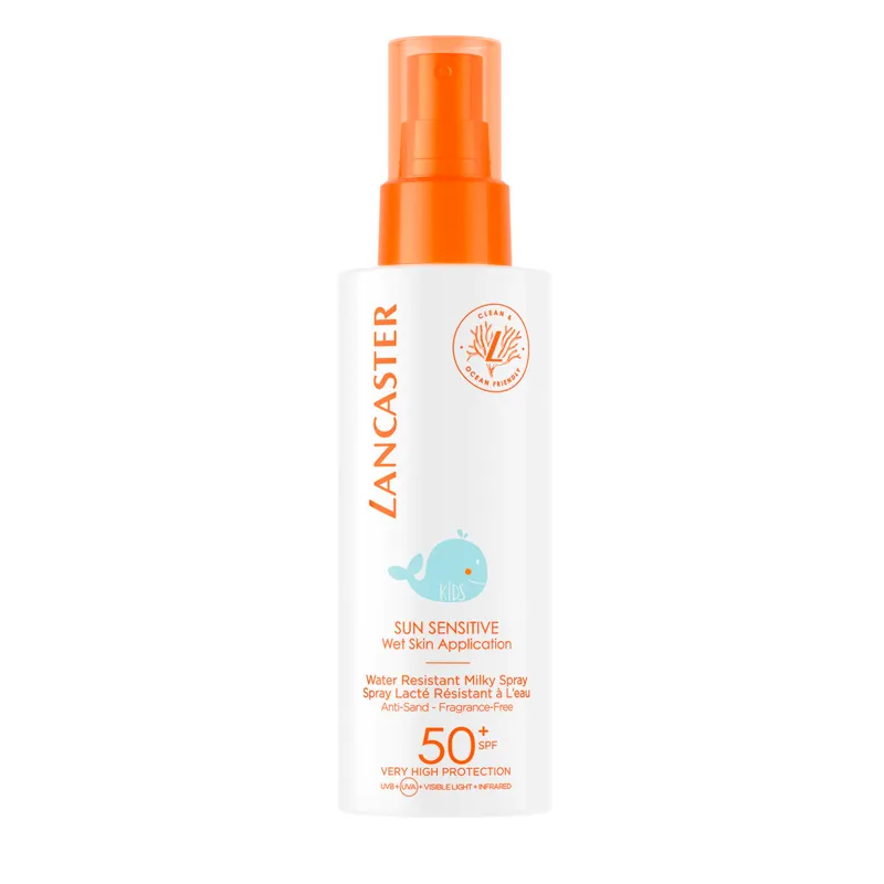 SOL SENSITIVE KIDS MILK SPRAY F&B SPF50 - LANCASTER | ESENNIA