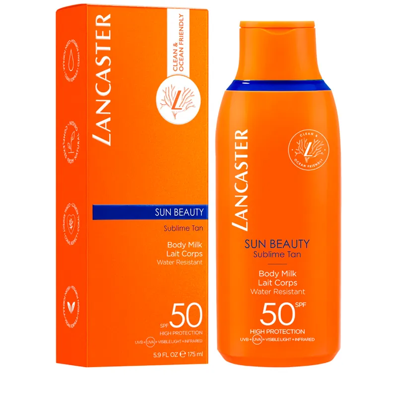 SOL BEAUTY BODY MILK SPF50 - LANCASTER | ESENNIA