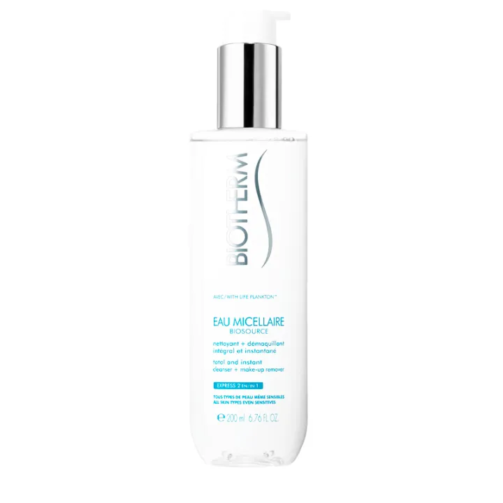BIOSOURCE DESMAQUILLANTE 3 EN AGUA MICELAR - BIOTHERM | ESENNIA