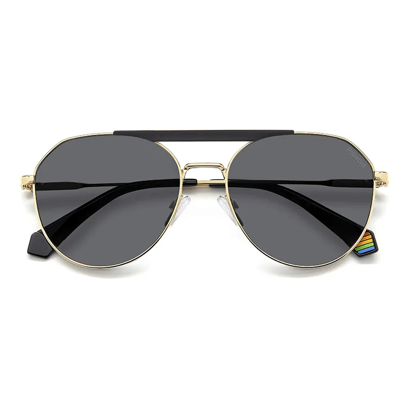 POLAROID 6211/S/X 206330 GOLD BLACK | ESENNIA