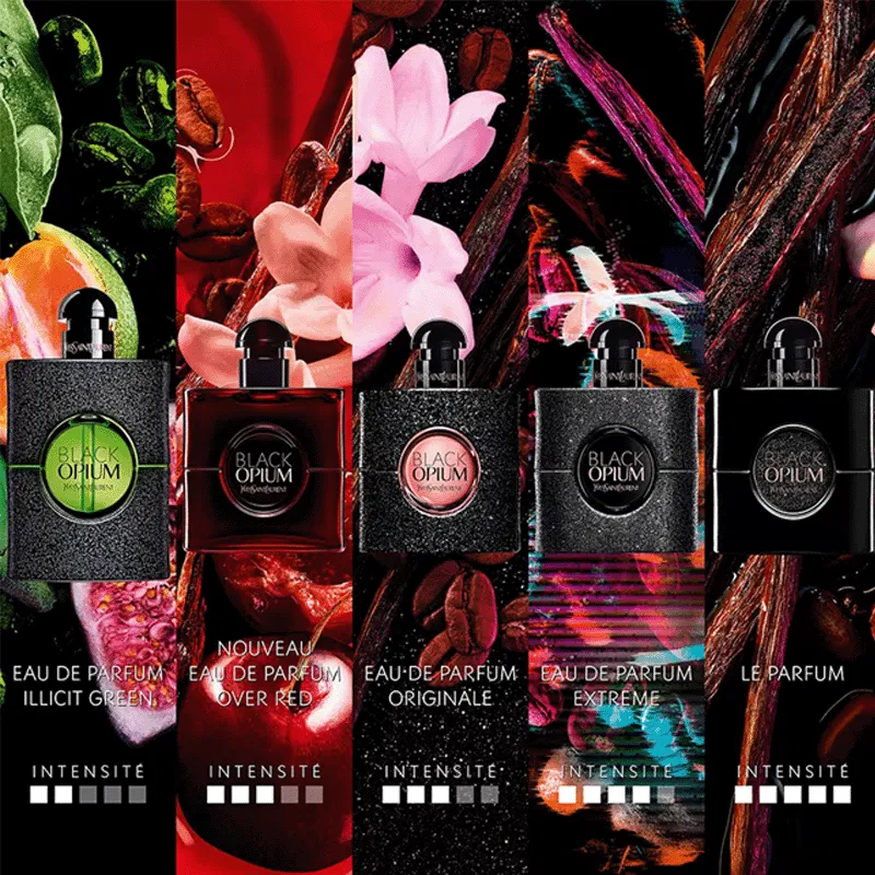 BLACK OPIUM OVER RED - YSL | ESENNIA