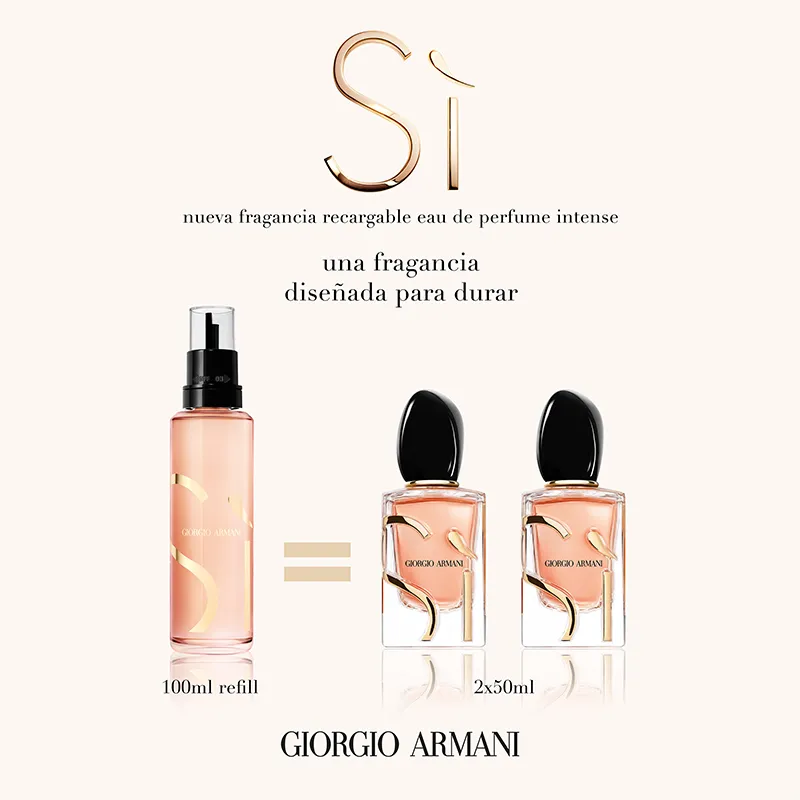 Si Eau de Parfum Intense Giorgio Armani Refillable