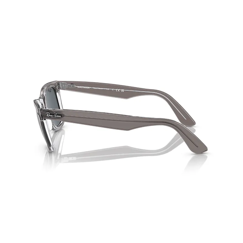 RAYBAN Wayfarer 1355R5 - Gris sobre transparente | ESENNIA