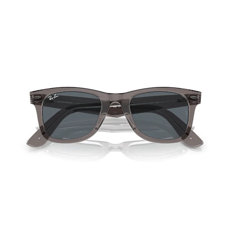 RAYBAN Wayfarer 1355R5 - Gris sobre transparente | ESENNIA