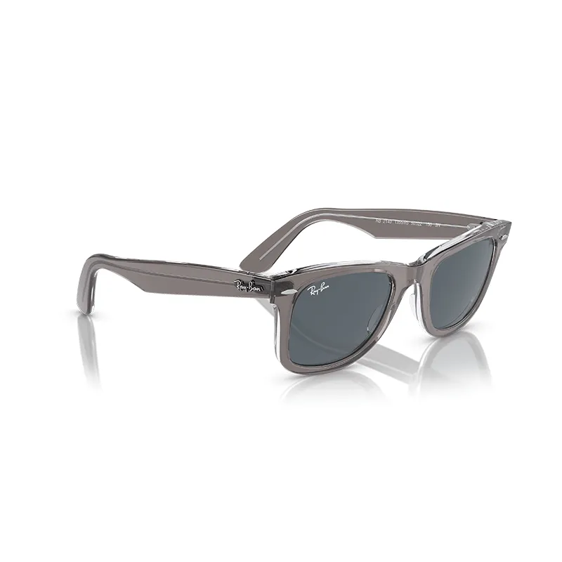 RAYBAN Wayfarer 1355R5 - Gris sobre transparente | ESENNIA