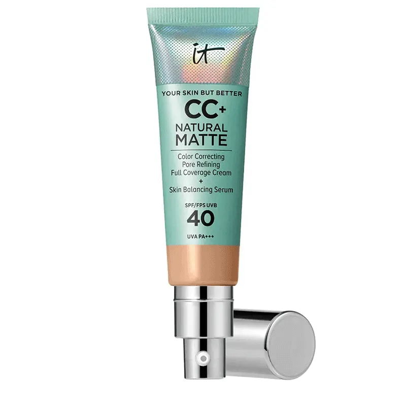 CC+ Cream Natural Matte con SPF 40 | Base de cobertura mate natural
