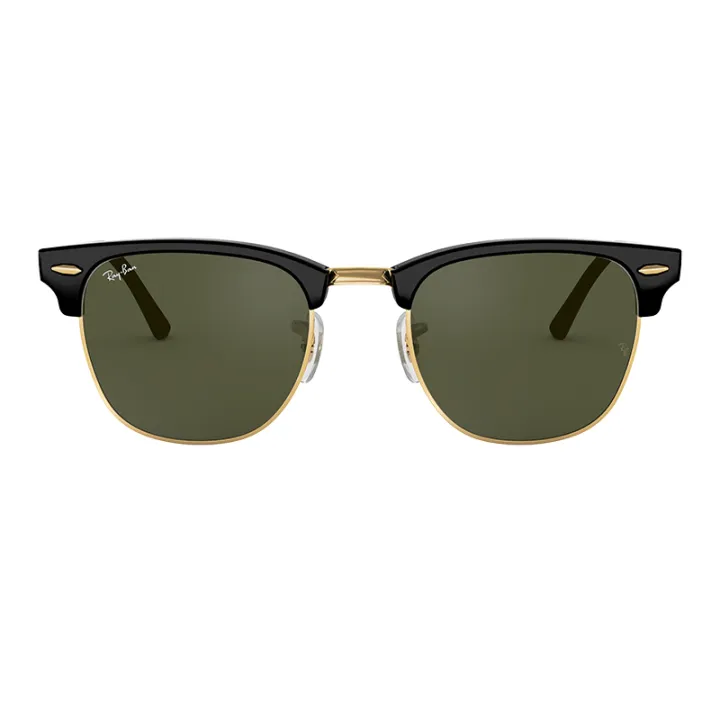 RAYBAN Clubmaster W0365 - Negro sobre dorado | ESENNIA