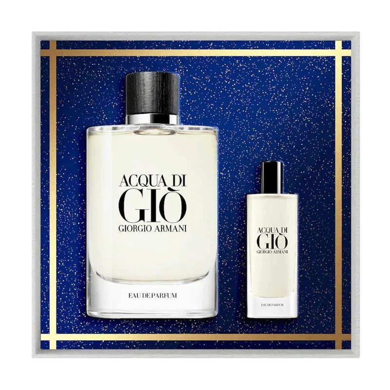 SET ARMANI ACQUA DI GIO H PARFUM 125 ML+V15 ML | ESENNIA