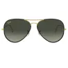 RAYBAN Aviator full color 919671 - Negro sobre dorado | ESENNIA