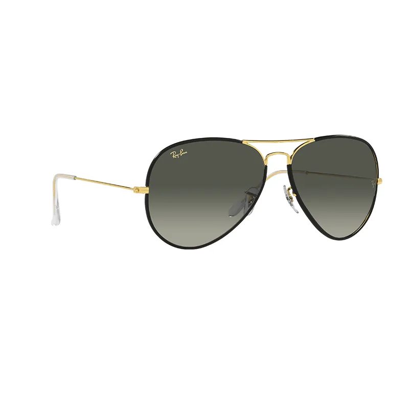 RAYBAN Aviator full color 919671 - Negro sobre dorado | ESENNIA