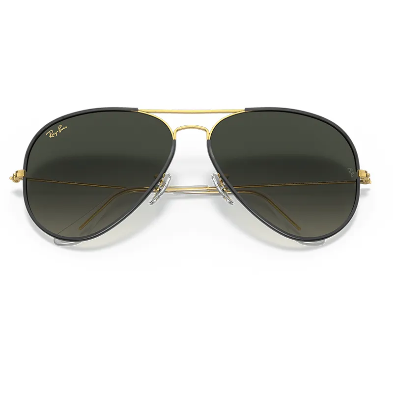 RAYBAN Aviator full color 919671 - Negro sobre dorado | ESENNIA